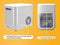 TZS First Austria 5104 - IJsblokjesmachine - 15 kg per 24 uur - Wit