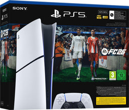 Sony PlayStation 5 Digital Edition - 825 GB - Gratis EA SPORTS FC 26 - Zwart