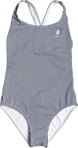 ROXY Early - Eendelig Badpak Meisjes - Racerback - Mood Indigo Vogia S