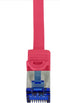 LogiLink C6A074S RJ45 CAT 6A S/FTP 5.00 m Rood 1 stuk(s)