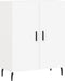 vidaXL - Dressoir - 69,5x34x90 - cm - bewerkt - hout - wit