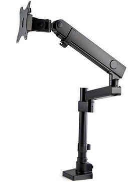 Startech ARMPIVOT2USB3 - Bureau - Verstelbare hoogte 34 inch - Zwart