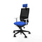 Bureaustoel Piqueras y Crespo 4B066N2 Blauw