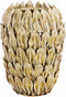 Mica Decorations Vaas Chico - 20x20x28 cm - Keramiek - Beige