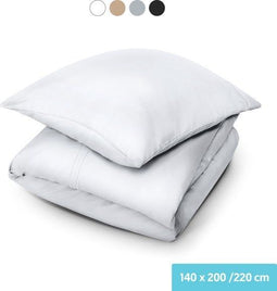 Dreamlab Dekbedovertrek set - 140 x 200/220 cm - Zacht microvezel - 7 kleuren (4)
