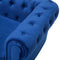 CHESTERFIELD - Woonkamerset - Marineblauw - Fluweel