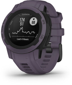 Garmin Instinct 2S - GPS-Smartwatch - Robuust design 10ATM - Zwart (Paars)