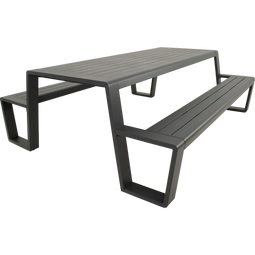 Picknickset Estilo anthraciet 220cm