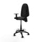 Piqueras y Crespo B1D01RF - Bureaustoel - Hoogteverstelbaar met armleuning - Donker grijs