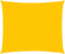 vidaXL - Zonnezeil - 160 - g/m² - vierkant - 4,5x4,5 - m - HDPE - geel