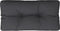 vidaXL - Palletkussen - 70x40x12 - cm - stof - zwart