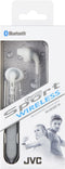 JVC HA-EN10BT - Draadloze in-ear hoofdtelefoons - Zweet en spatwaterdicht - Wit