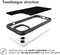 imoshion Hoesje Geschikt voor iPhone 14 Plus Hoesje Shockproof - imoshion Rugged Hybrid Carbon Case - Zwart