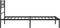 vidaXL - Bedframe - met - hoofdbord - metaal - zwart - 80x200 - cm