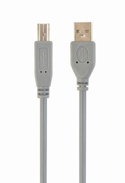 Gembird CCP-USB2-AMBM-6G - USB 2.0 A/B M - 1,8 m - Grijs