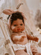 Mrs Ertha Poppenwagen/Doll Stroller/Buggy - Flower Buds