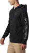 Columbia Fleece Vest Heren - Outdoorvest met Capuchon - Zwart - Maat XL