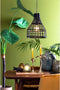 Light & Living Hanglamp Puerto - Rotan Zwart - Ø34cm