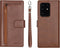 iMoshion Hoesje Geschikt voor Samsung Galaxy S20 Ultra Hoesje Met Pasjeshouder - iMoshion Uitneembare 2-in-1 Bookcase met rits - Bruin
