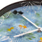 Wandklok 30cm-Stil-Blauw-Plastic-NeXtime Pond