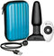b-Vibe - Vibrerende buttplug met rotatie - Zwart/Blauw