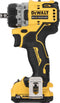 DeWalt DCD703L2T-QW - Boormachine 12V - 4 verwisselbare koppen - 57Nm koppel