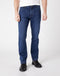Wrangler STRAIGHT DARK STONE mannen JEANS maat 34 X 30