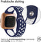 imoshion Siliconen sport bandje - Geschikt voor Fitbit Versa Lite, Versa 2 - Blauw - One Size