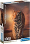 Clementoni Tiger Legpuzzel - Tijger Puzzel - Dieren Puzzel 1000 stukjes - 70x50 cm - Voor Volwassenen en Kinderen vanaf 14 jaar