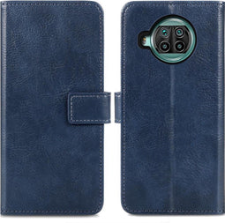 iMoshion Hoesje Geschikt voor Xiaomi Mi 10T Lite Hoesje Met Pasjeshouder - iMoshion Luxe Bookcase - Donkerblauw