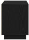 vidaXL - TV-kast - Zwart - Eiken - 80x35x45 - cm - Engineered - Hout