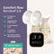 Qwali Comfort flow 2.0 Elektrische Borstkolf - Dubbel - BPA vrij - incl. 2 Melkflesjes - Draadloze Borstkolf - Handsfree Kolf - Breast pump - Handkolf Borstvoeding