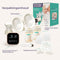 Qwali Comfort flow 2.0 Elektrische Borstkolf - Dubbel - BPA vrij - incl. 2 Melkflesjes - Draadloze Borstkolf - Handsfree Kolf - Breast pump - Handkolf Borstvoeding