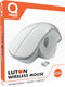Qware Office - Ergonomische Muis - Muis - Draadloos - 2.4 GHz - Dongle - Duimsteun - Duimscrol - Luton - 1600 DPI - Wit