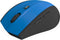 Qware Office - Muis - Draadloos - Duimsteun - Bolton - 800-1200-1600 DPI - Blauw
