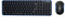Qware Office - Toetsenbord - Muis - Draadloos - 2.4ghz - USB - Desktopset - Combo - Waterford - Blauw - Qwerty