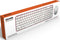 Qware Office - Toetsenbord - Muis - Draadloos - 2.4ghz - USB - Desktopset - Combo - Waterford - Roze - Qwerty