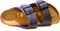 Birkenstock Arizona BF Regular - Heren Slippers - Verstelbare bandjes - Blauw - Maat 43