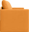 vidaXL - Vloersofa - Bed - 2-in-1 - Donkergeel - 124x71x78 - cm - Stof
