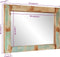 vidaXL - Spiegel - 70x50 - cm - massief - gerecycled - hout - en - glas