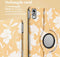 imoshion Tablet Hoes - Geschikt voor Lenovo Tab M10 5G - 360° Draaibare Design Bookcase 2.0 - Yellow Flowers