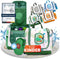 REISERACKER Toilettas - Ophangbare kindertoilettas - Creatieve dierenpatches - groen