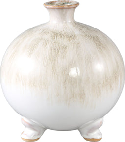 PTMD Bloempot Zoran - 21x21x23 cm - Keramiek - Creme