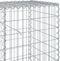 vidaXL - Schanskorf - 700x50x100 - cm - gegalvaniseerd - ijzer - zilverkleurig