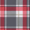 vidaXL - Palletkussens - 2 - st - ruitpatroon - stof - rood