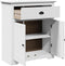 vidaXL - Gangkast - BODO - 80x35x90 - cm - wit