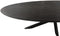 StarFurn Eettafel Brandy Zwart 160cm Ovaal
