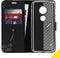 Accezz Wallet Softcase - Geschikt voor Motorola Moto G6 Play / Moto E5 - 3 Pashouders - Zwart