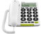 Doro PhoneEasy 312cs - DECT telefoon - Extra grote toetsen en luid volume - Geschikt voor gehoorapparaat