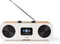 Nedis RDIN2500WT - Internetradio - FM DAB+ Bluetooth - Wit
